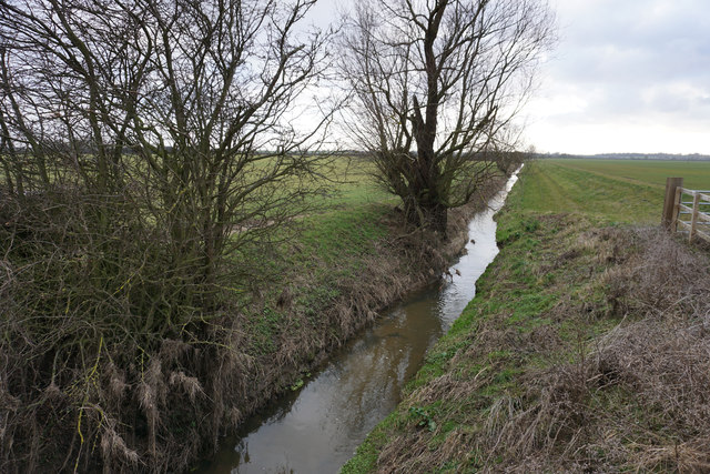 Drainage ditch under Ramper Road © Bill Boaden :: Geograph Britain and ...