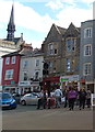 End of the Broad Street pedestrianised area, Oxford