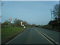 A6068 Barrowford Road/Higham Hall Road junction