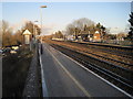 TQ0562 : Byfleet & New Haw railway station, Surrey by Nigel Thompson
