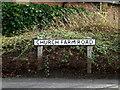 Church Farm Road sign