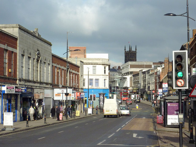 Victoria Street in Wolverhampton