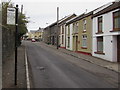 Highland Place bus stop pole, Aberdare