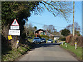 Chapel Lane enters Easton