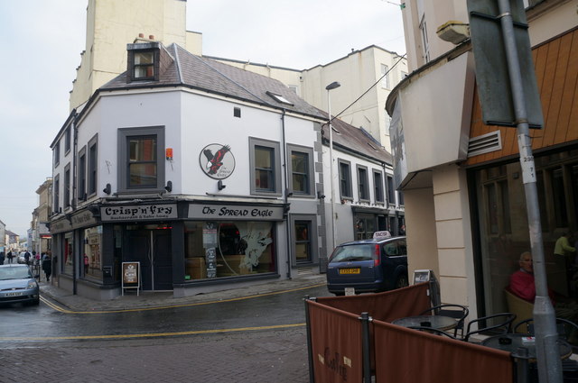 The Spread Eagle on King Street, Carmarthen