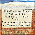 Foundation stone for Castle End Mission