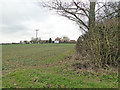 Across the fields to Abbey Farm