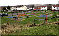 Playground in front of Ty Fry houses, Aberdare