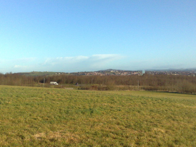 Black Bank: view to Apedale Country Park © Jonathan Hutchins ...