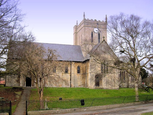 St Nicholas, North Newbald © Philip Pankhurst :: Geograph Britain and ...