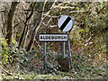 Aldeburgh Town Name sign