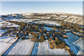NZ6605 : Westerdale village from above Back Lane by Colin Grice