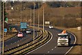 The A63 near South Cave