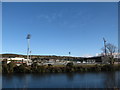 The canal-side Showgrounds at Newry