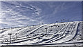 NJ2412 : Slopes of the Lecht Ski Centre by Peter Moore