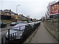 NT2071 : Raised pavement, Saughton Road North by Christine Johnstone