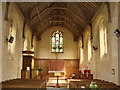 TG3225 : The nave and chancel in Dilham church by Adrian S Pye