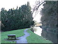 The New River north of Amwell Marsh Pumping Station