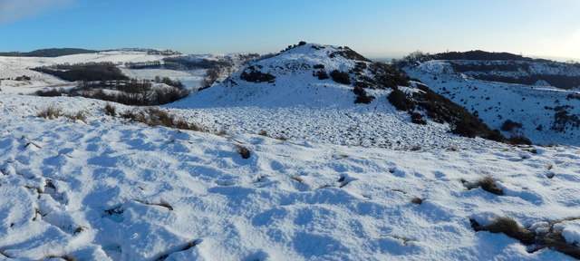 Dumbowie Hill: south-eastern summit