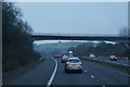 Farm bridge over the M4 eastbound