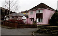 Pink house in Ammanford