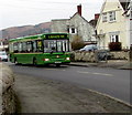 Llanelli bus in Glynhir Road, Pontarddulais