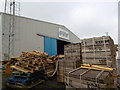 TTS shed on Alexandra Dock, Hull