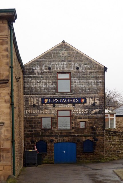 "Ghost sign", Station Road, Ilkley