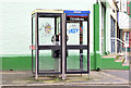 J3272 : Telephone boxes, Wellesley Avenue, Belfast (February 2015) by Albert Bridge