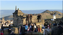 NT2573 : Edinburgh Castle visitors by kim traynor