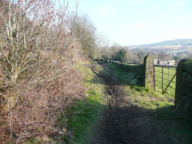 Old Dan Lane, Elland © Humphrey Bolton :: Geograph Britain and Ireland