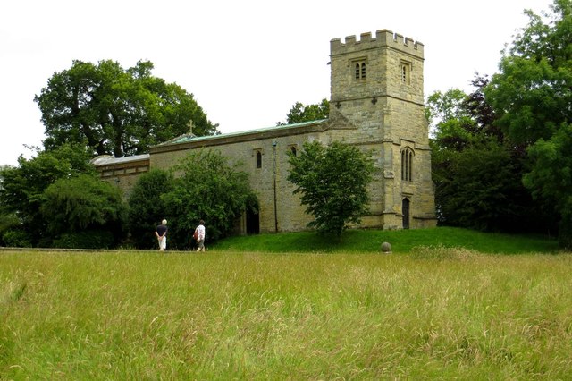 All Saints' parish church, Middle Claydon, in the grounds of Claydon House