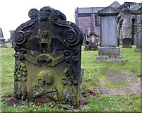 NS7993 : Holy Rude Gravestone by Mary and Angus Hogg