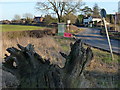 Desford Lane on the edge of Kirby Muxloe