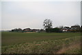 Margaret Street and the edge of Immingham from the path from Mauxhall Farm