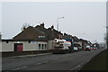 Immingham: Kings Road, a resting truck and the Solway Club