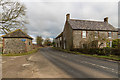SU9413 : Upwaltham House Farm and well house by Ian Capper