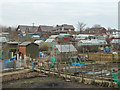 Allotments at New Springs, Wigan