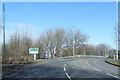 Picow Farm Road at A557 junction