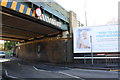 Railway bridge over Monument Road at Maybury Road junction