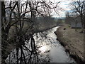 The Kype Water at Sandford, looking upstream