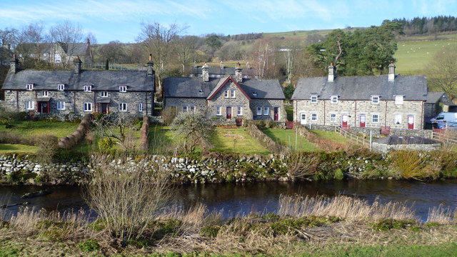 Part of Ysbyty Ifan village © Jeremy Bolwell :: Geograph Britain and ...