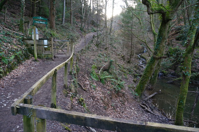 Entrance into Cann Wood
