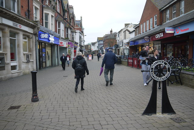 Littlehampton High St © Nigel Mykura :: Geograph Britain and Ireland