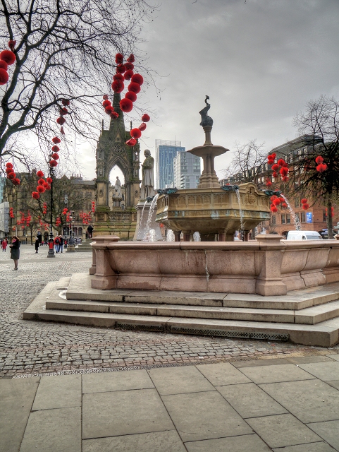 Jubilee Fountain, Albert Square