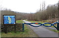 Entrance to Bargoed Woodland Park