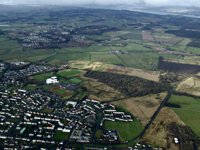 Linwood From The Air © Thomas Nugent Cc-by-sa/2.0 :: Geograph Britain ...