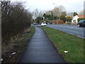 Cycle path beside Hull Road (A1174)