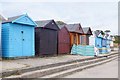 Beach Huts at Friars Cliff