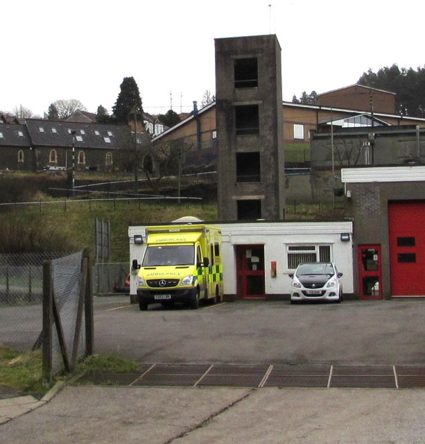 Cymmer Ambulance Station © Jaggery :: Geograph Britain and Ireland